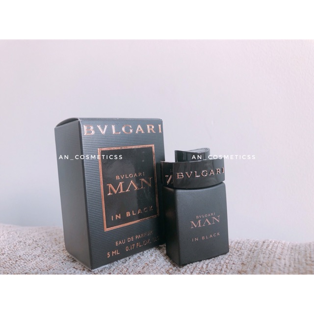 Nước hoa BVLGARI Man In Black mini