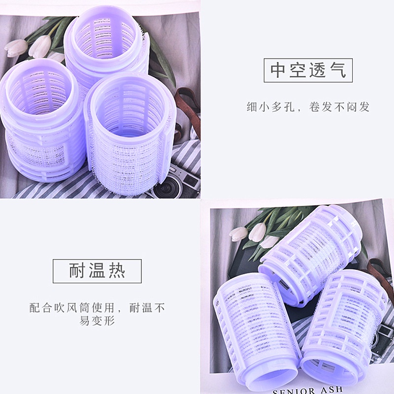 [Hàng mới về] bộ dụng cụ uốn tóc mái hai lớp tự dính tiện dụng