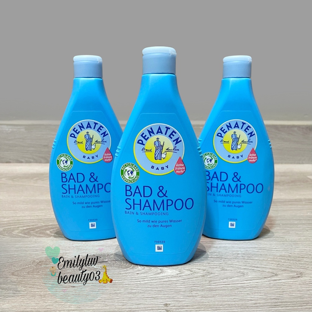 Sữa tắm gội chống cảm cho bé Penaten 400ml Đức Mẫu Mới