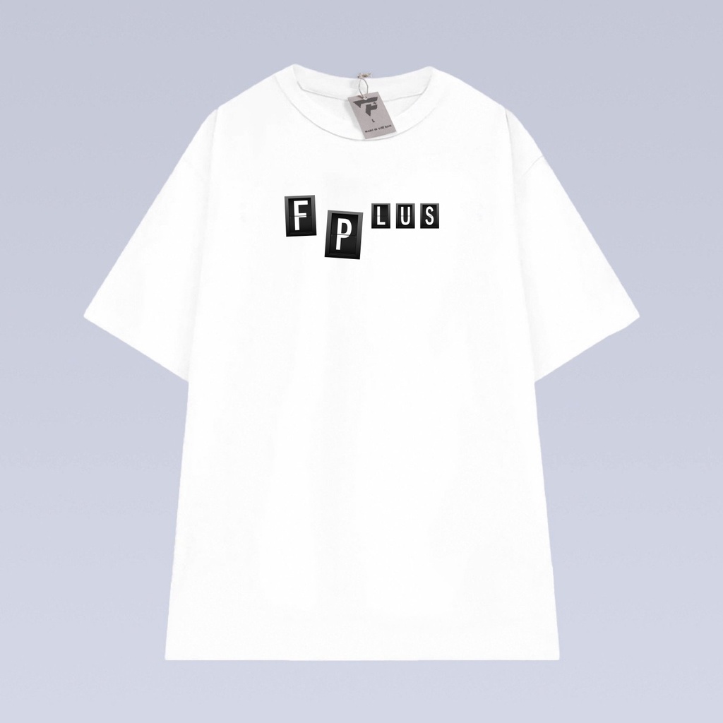 Áo thun unisex basic tee phông rộng thời trang FPLUS FP60