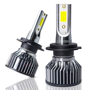 Một đôi Bóng led đèn pha cos HCL chân cắm H7 H1 H4 H3 cho xe oto