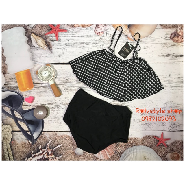 (Có sẵn) Bikini 2 mảnh họa tiết retro, bikini vintage có ảnh thật | WebRaoVat - webraovat.net.vn