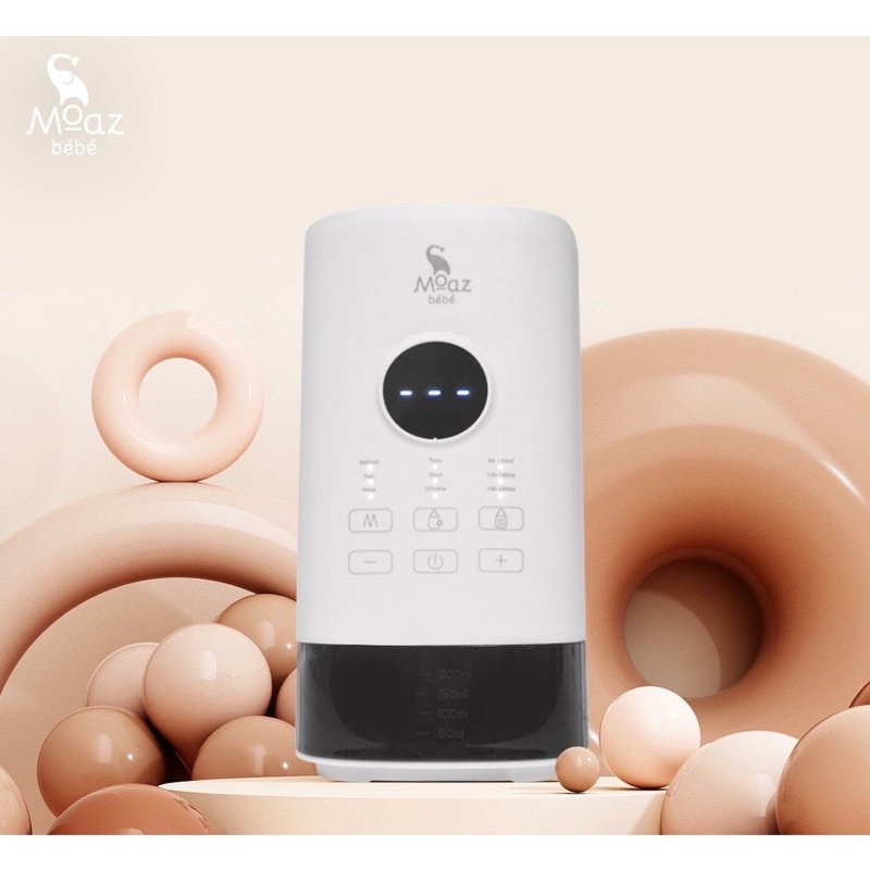 Máy Hâm Sữa Thông Minh Siêu Tốc Moaz Bebe MB-033