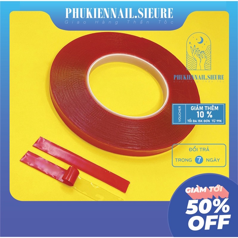 Băng Dính Tạo Fan 2 Mặt