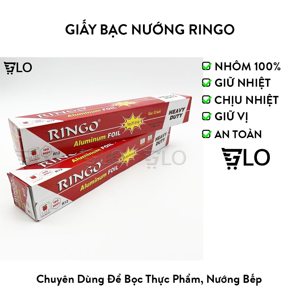 Giấy Bạc Nướng Ringo R12 (30cm X 5m)