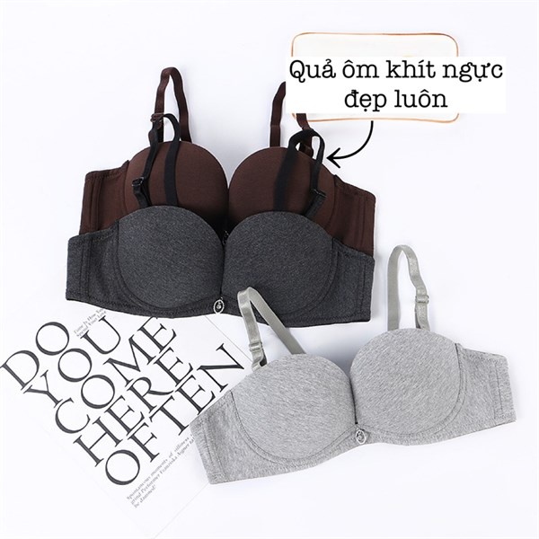 Aó bra nâng ngực chất cotton 100% 2512BR