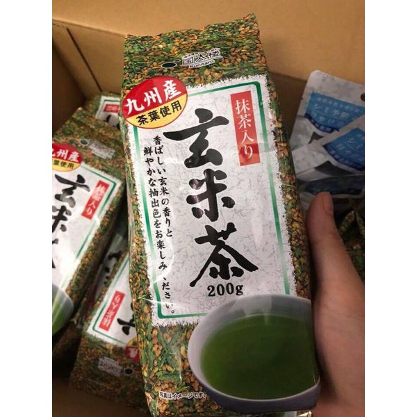 Trà Xanh Gạo Lứt Nhật Bản 200g (HSD: 04/2024)