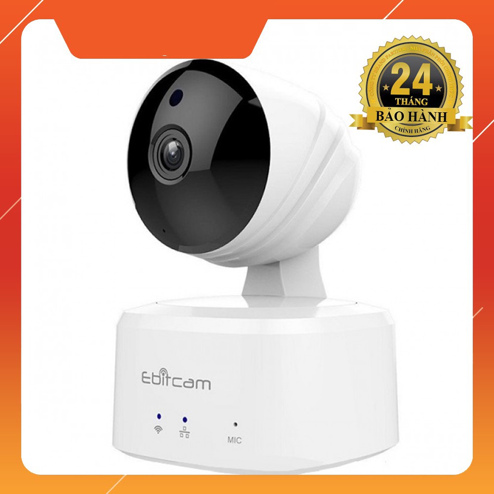 {Hàng hãng- Giá sốc}Camera wifi không dây thông minh Ebitcam 1M 720p Chính hãng Bảo hành 2 Năm