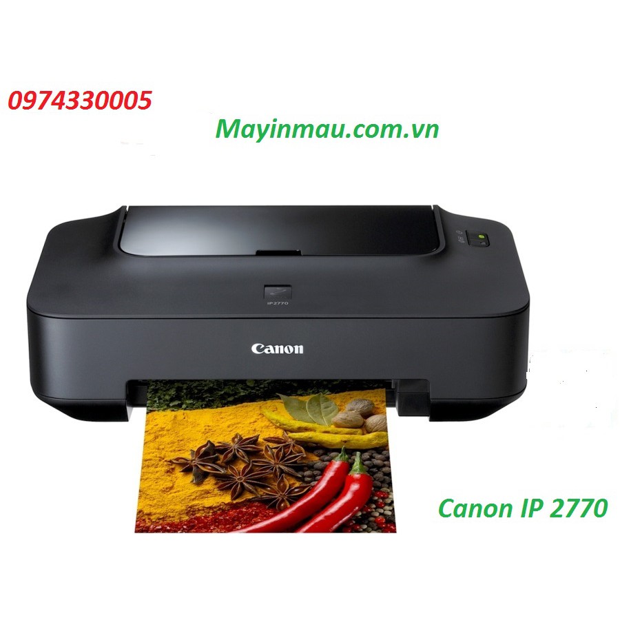 MÁY IN PHUN MÀU CANON PIXMA IP 2770 - KHỔ A4_inksun_Canon_Mực xịn