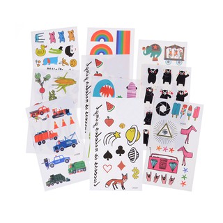 $VN 5pcs Fashion Safety Tattoo Sticker Child Kid Temporary Body Art Christmas Gift