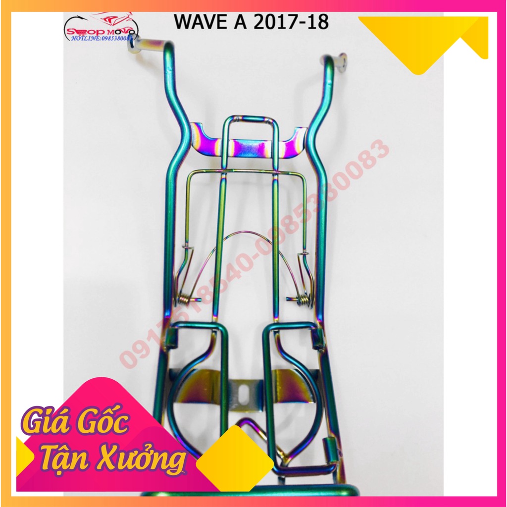 Baga TITAN-XI VÀNG 10 ly Wave Alpha 2017-2019 (Ảnh Sp thật)