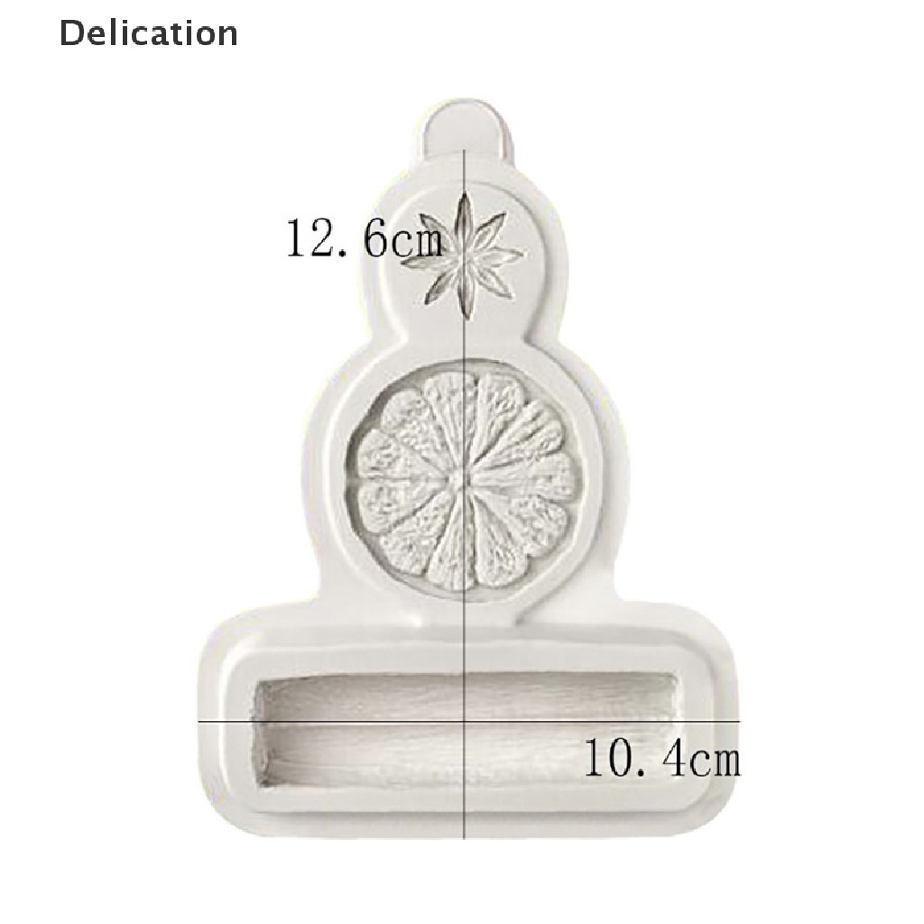 Khuôn silicone tạo hình làm bánh kẹo hình quả chanh / ngôi sao sáng tạo