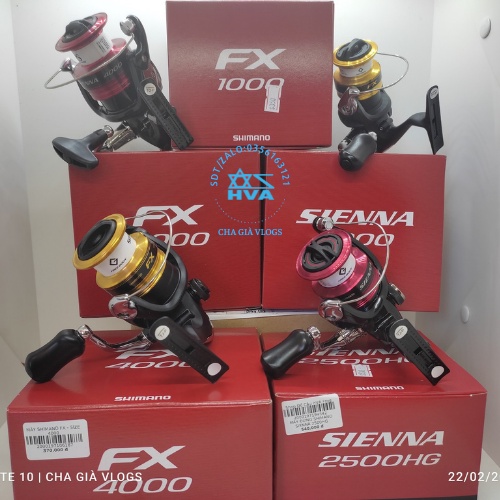 Máy Câu Máy Câu Đứng Shimano FX - Shimano Sienna Chính Hãng Cha Già Vlogs