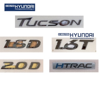 Logo chữ 1.6T dành cho xe Hyundai Tucson - Mã số: 86319D3500