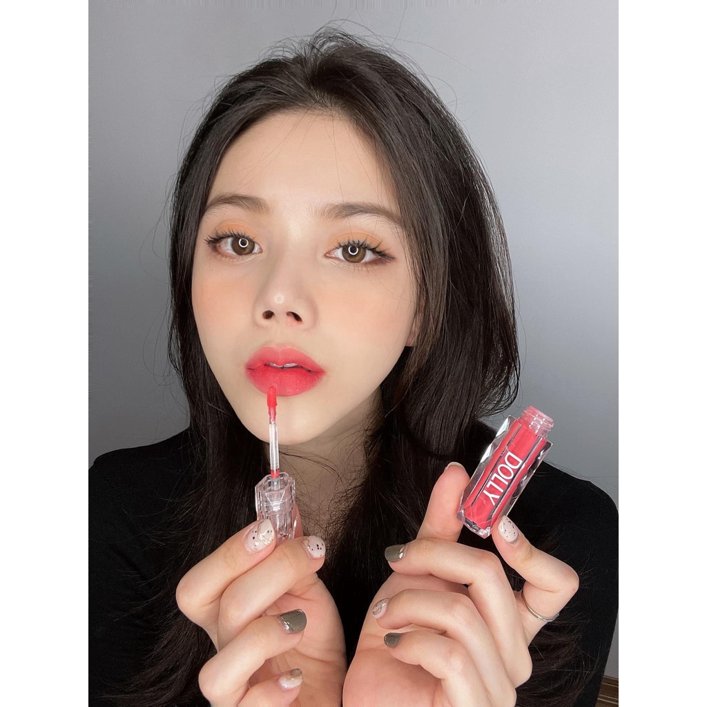 Son Lì Son Kem  DOLLY DIAMOND VELVET Không Chì Cao Cấp Chính Hãng NEW 2021