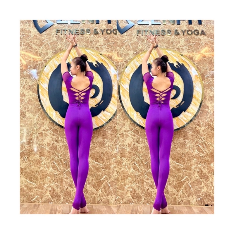 jumpsuit - bộ tập liền yoga có tay giá tốt