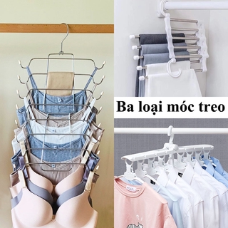 WHT Phong cách mới Nhiều lớp có thể gập lại Móc treo đồ lót Yếm giá kệ lưu trữ Magic Hanger