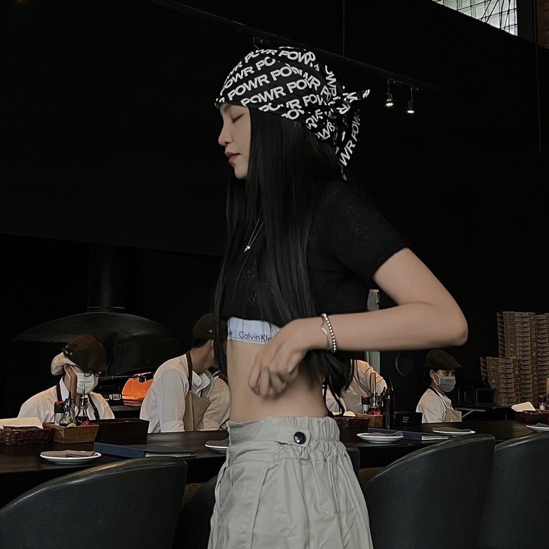 KHĂN TURBAN POWR LOGO