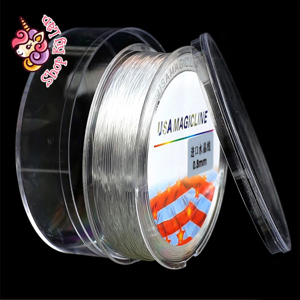 Dây cước chun xỏ vòng dai bền chắc xỏ vòng tay phong thủy các loại - shop kỳ lân