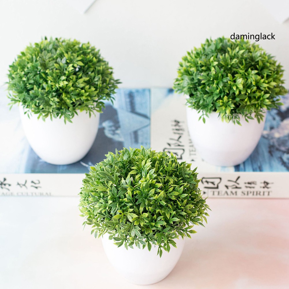 1 Cây Cỏ Nhân Tạo Để Bàn Trang Trí Tiệc Cưới / Nhà Cửa