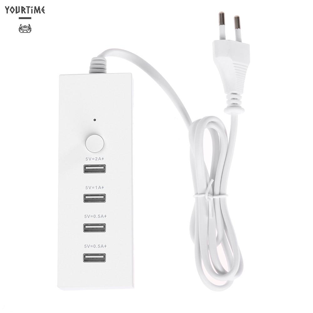 Ổ cắm điện mở rộng đa năng 4 cổng USB 5V 2A