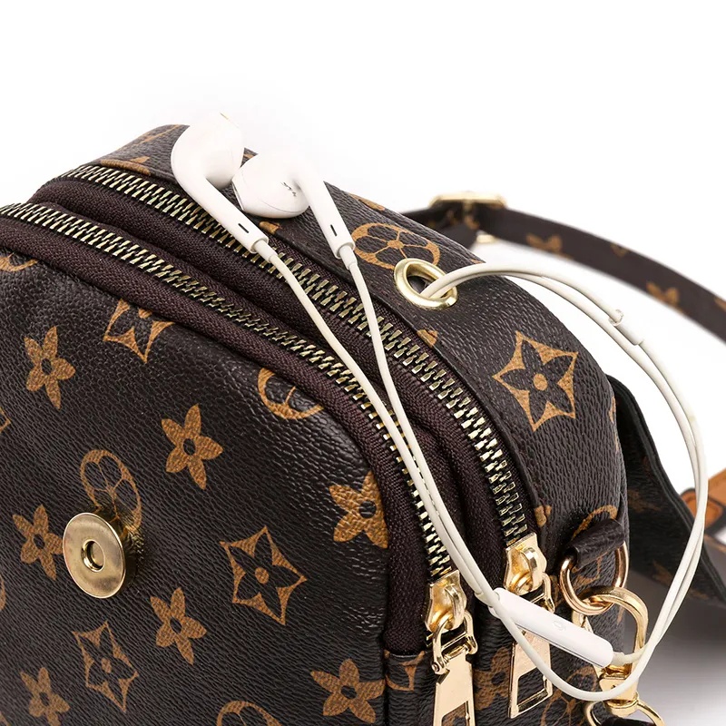 Túi Đựng Điện Thoại mini Nhiều Lớp Phong Cách retro Mùa Hè Cho Nữ 2021 kf097