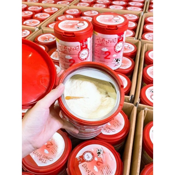 Sữa công thức The Cows Mug số 1 2  Thanh lí nghĩ bán