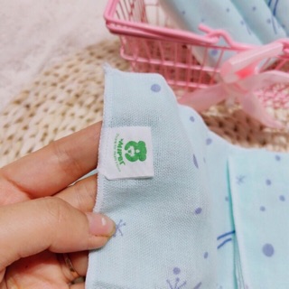 Sét 5 chiếc khăn sữa in hình cotton Mipbi