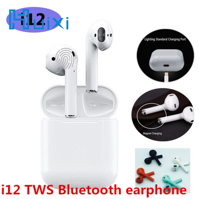 Bộ tai nghe Bluetooth 5.0 với cáp sạc/ hộp sạc/ hướng dẫn sử dụng đi kèm