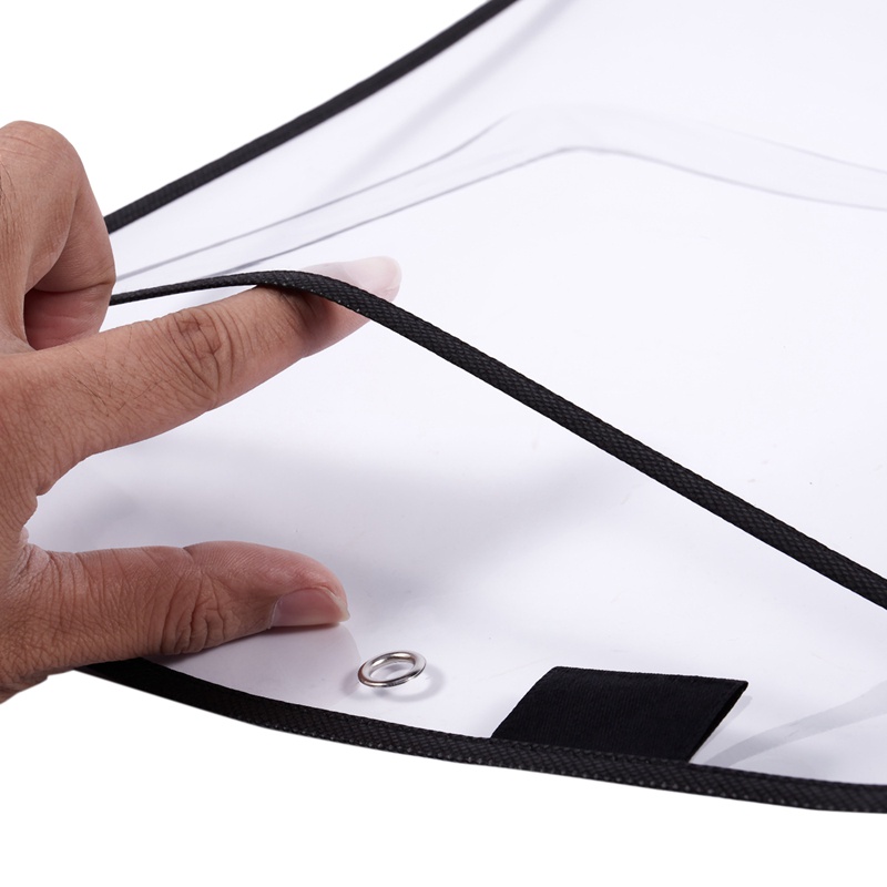 Set 30 Túi Nhựa PVC Trong Suốt Đựng Tài Liệu Khô Tái Sử Dụng Tiện Lợi