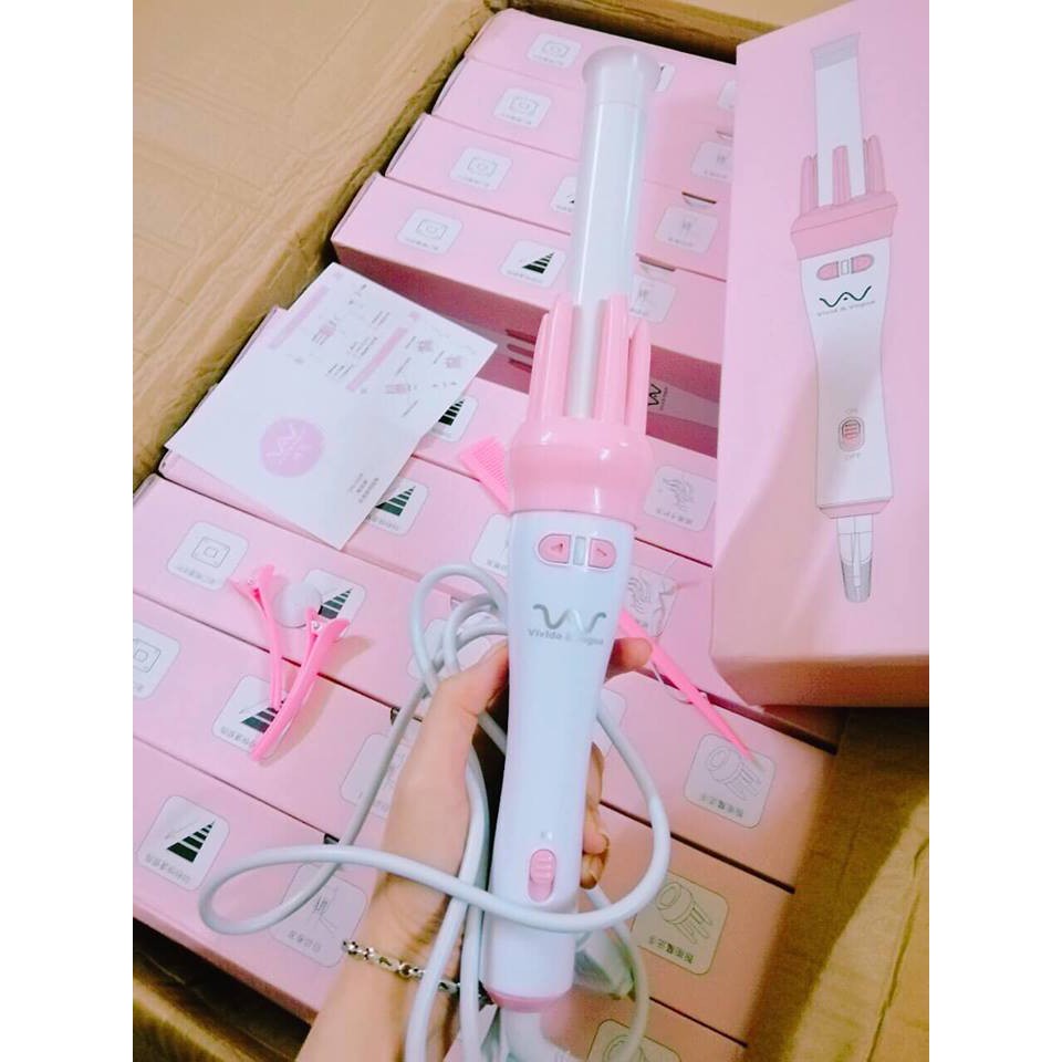 Gậy Uốn Tóc Xoăn Tự Động Xoạy 360 Độ VIVID&amp;VOGUE