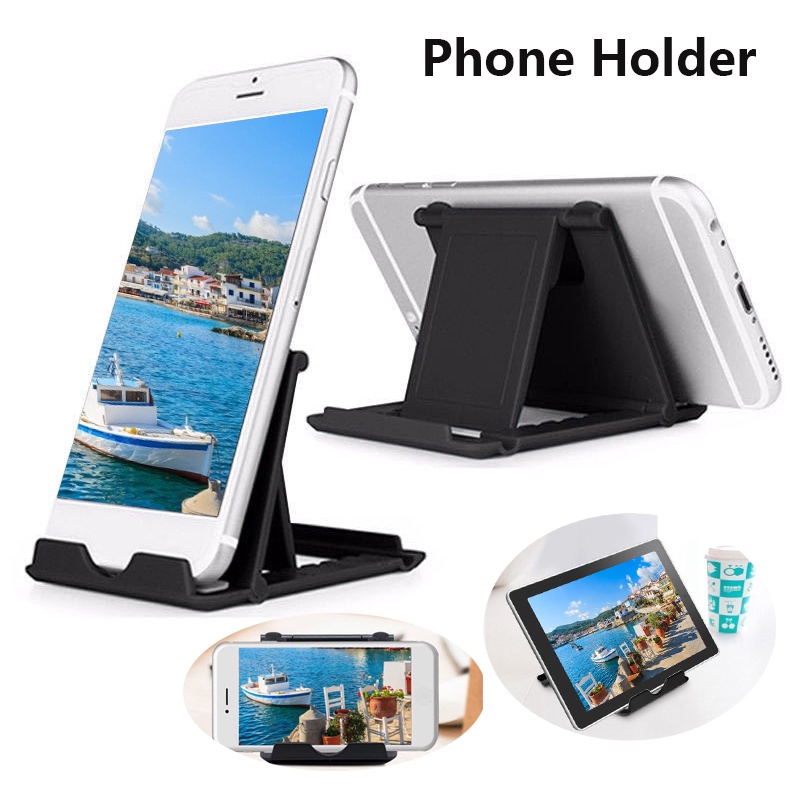 Giá đỡ điện thoại Chân đế để bàn cho điện thoại di động của bạn Chân đế cho iPhone Xsmax Huawei P30 Xiaomi Mi 9 Giá đỡ để bàn có thể gập lại bằng nhựa