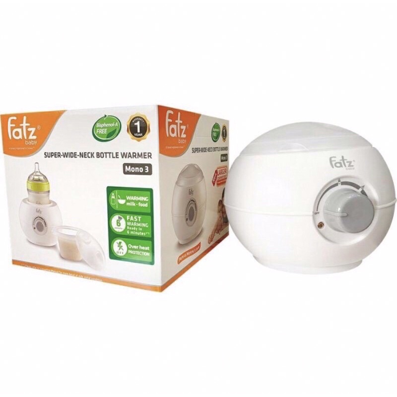 Máy hâm sữa & tiệt trùng Fatz Fatzbaby