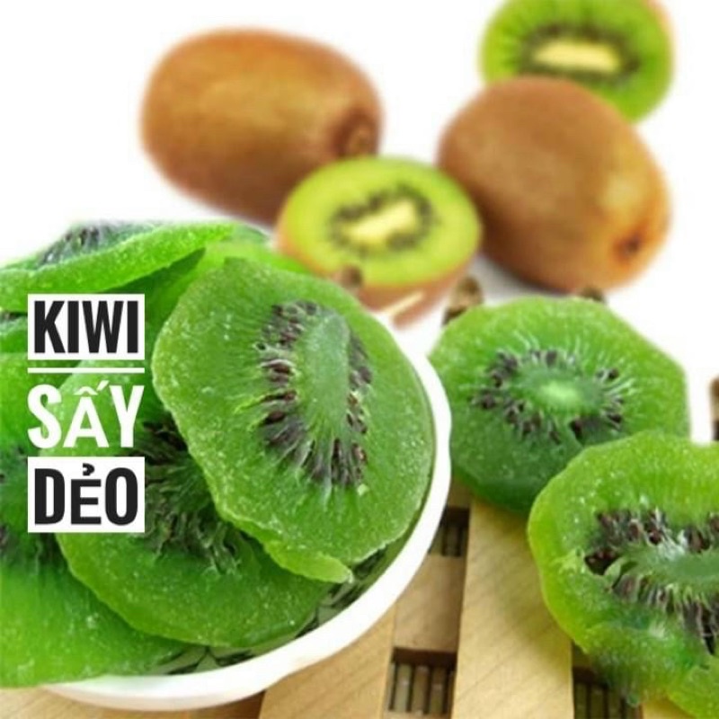 Mứt Kiwi sấy dẻo - Lon 500g [FREE SHIP] TỪ ĐƠN 50K, [Loại Đặc Biệt] Hàng ngon nhà làm