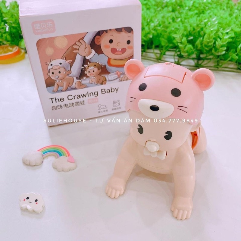 Đồ chơi em bé tập bò phát nhạc