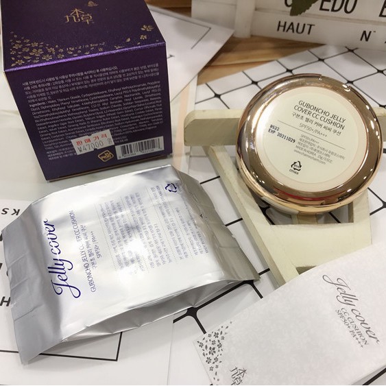 PHẤN NƯỚC GUBONCHO JELLY COVER CC CUSHION SPF/50+++ | BigBuy360 - bigbuy360.vn