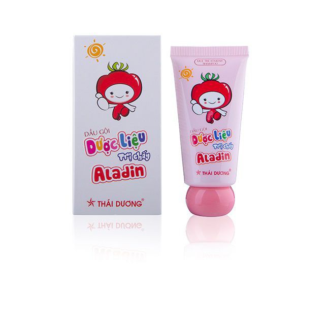 Dầu Gội Dược Liệu Aladin Nits & Lice Shampoo _ loại bỏ chấy