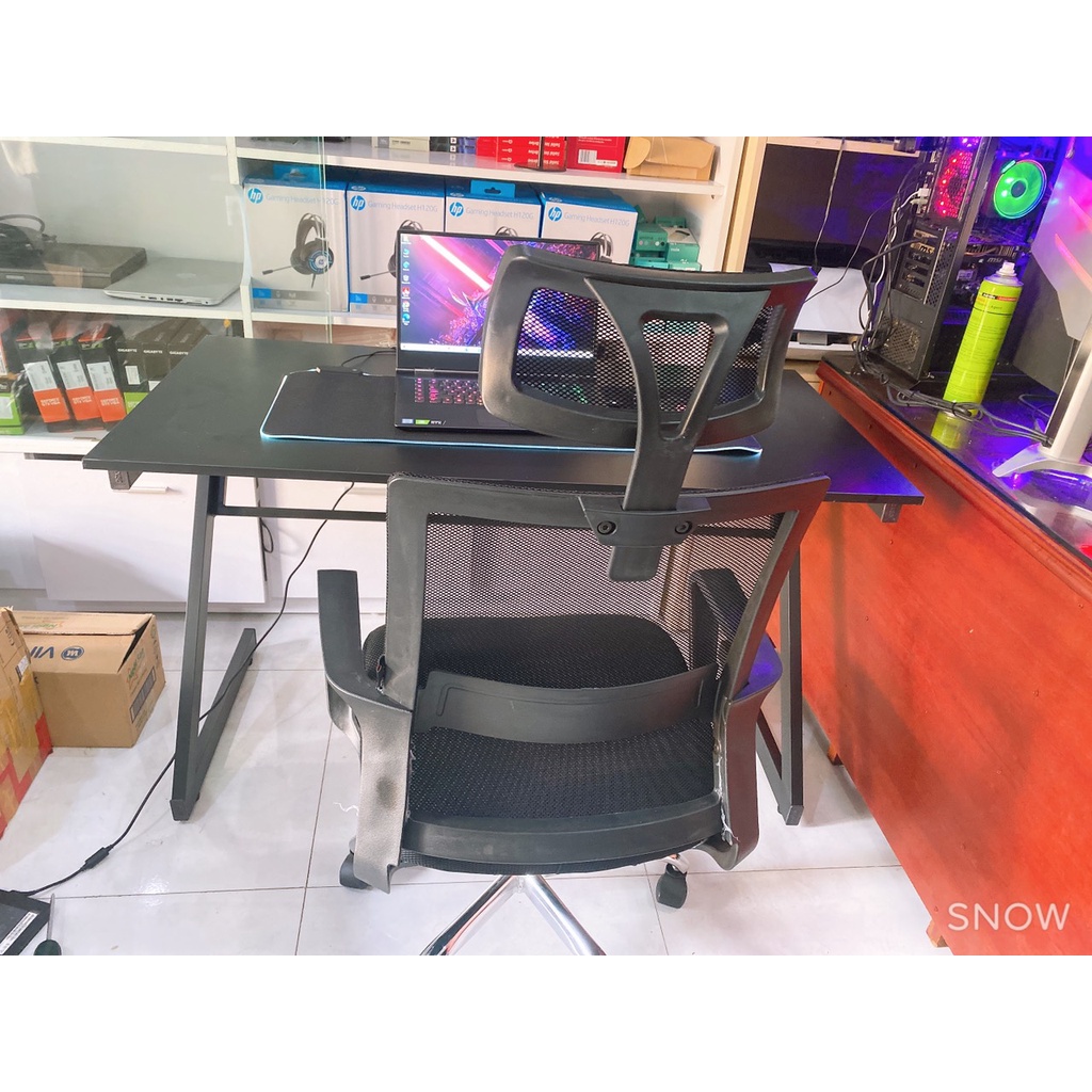 Bàn chữ Z Mặt bàn Gỗ MDF / kính cường lực Chống Nước NEW - Gaming để máy tính PC giá rẻ
