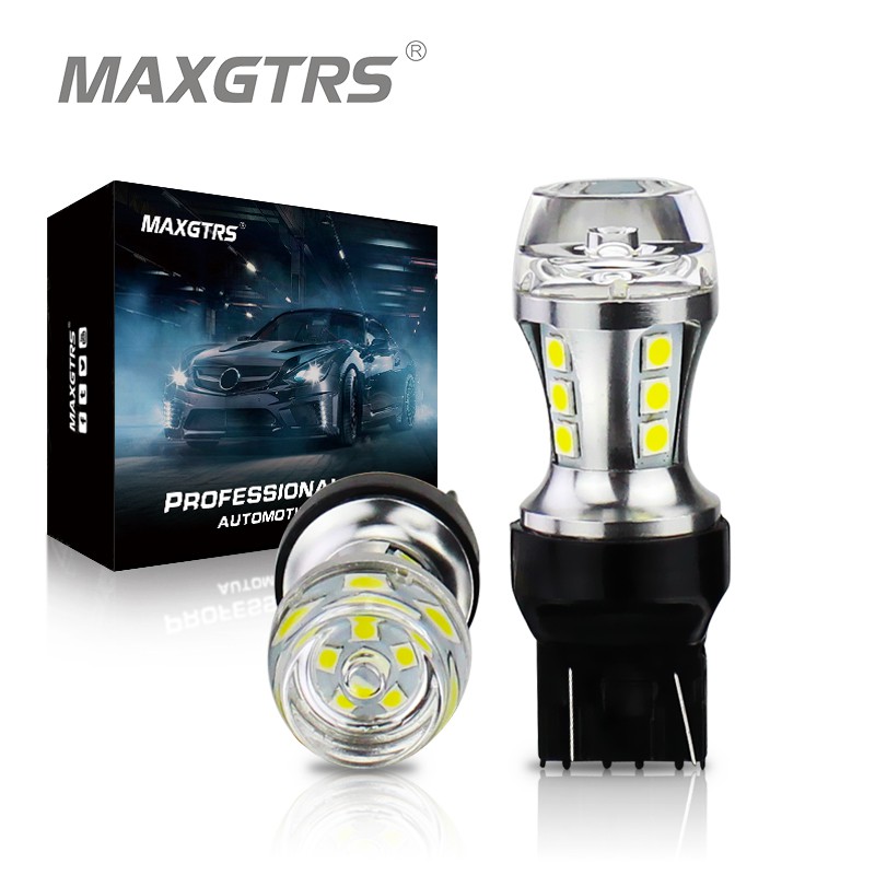 Bộ 2 Bóng Đèn LED MAXGTRS T20 7443 W21 / 5w Chuyên Dụng Dành Cho Xe Ô Tô