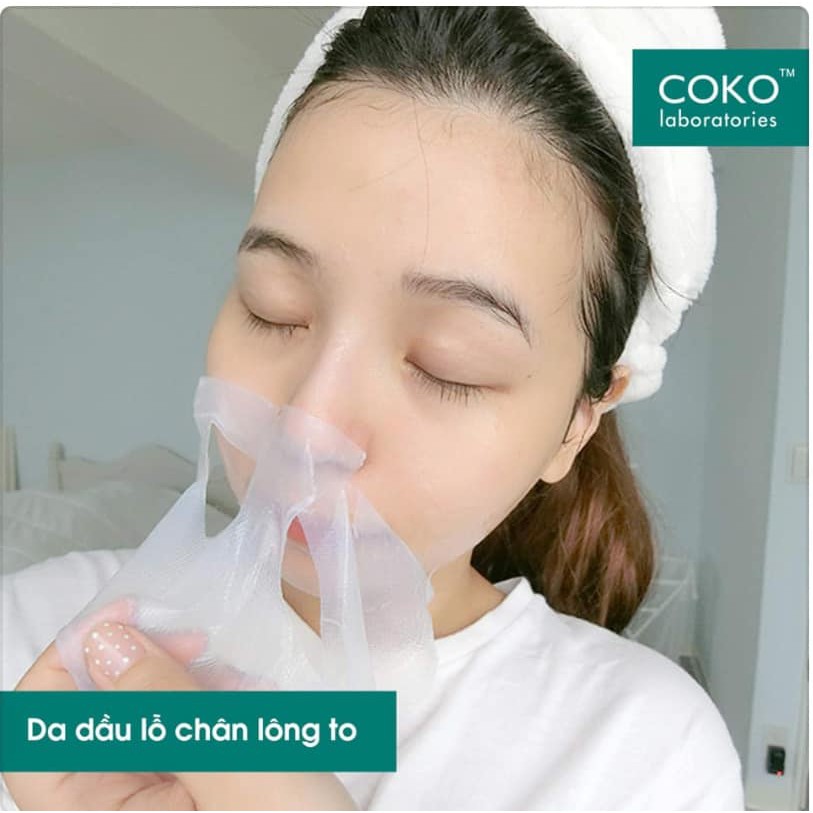 combo 3 miếng mặt nạ cấp ẩm Aqua Coko