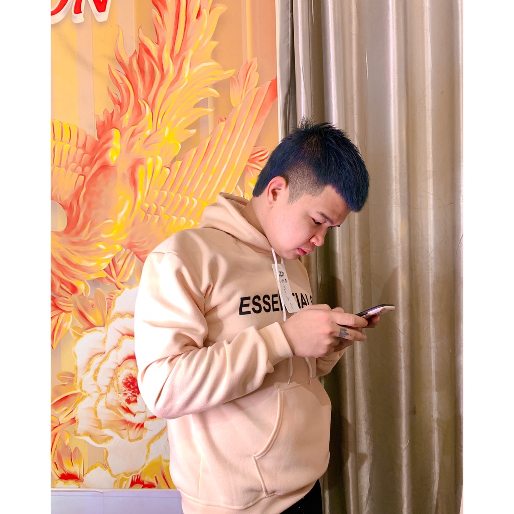 [Mã SRBACK010912 hoàn 20K xu đơn 50K] ÁO HOODIE ESSENTIA , HOODIE NỈ BÔNG ( Gía Chỉ 99k) kèm ảnh thật | BigBuy360 - bigbuy360.vn