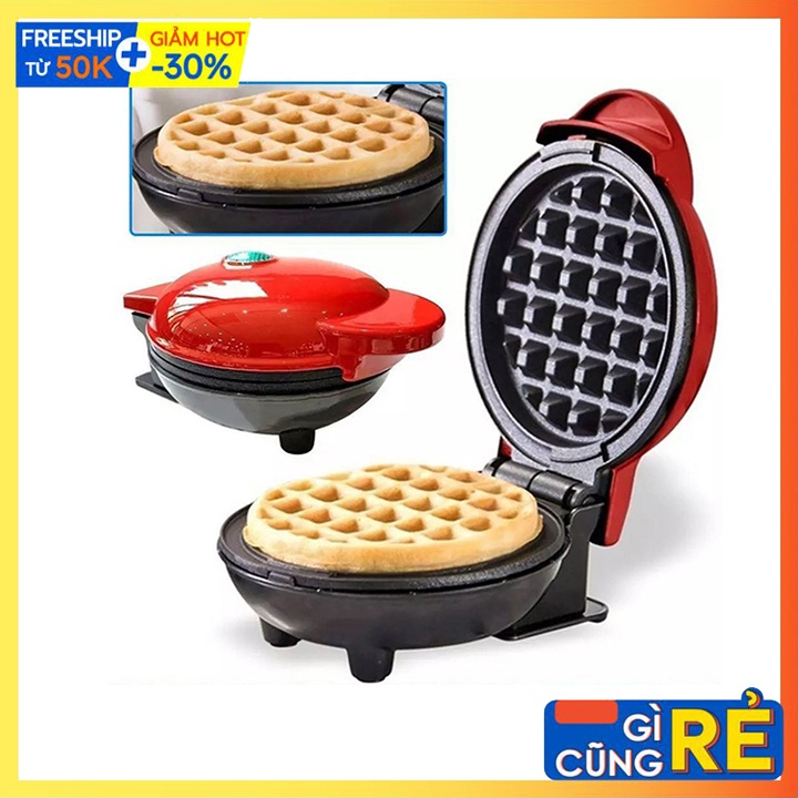 [Mã ELHADEV giảm 4% đơn 300K] Bếp làm bánh bông lan, bánh waffle Sokany Mini