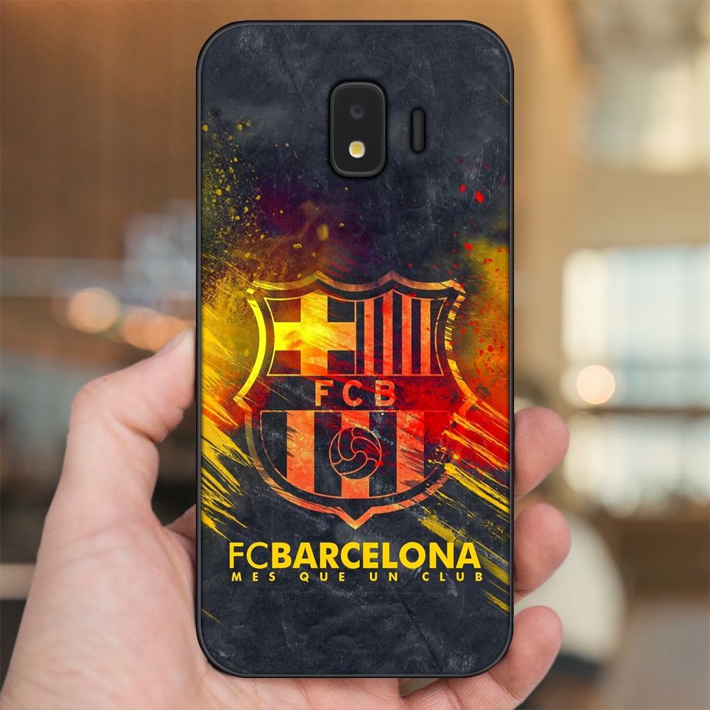 Ốp lưng Samsung J2 Core, J2 Pro 2018 viền đen in hình Barcelona Barca