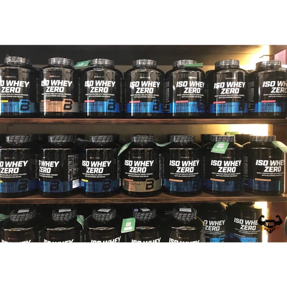 [GIÁ TỐT NHẨT] BIOTECH ISO WHEY ZERO 5LBS 2.3KG | Sữa Whey Dinh Dương Tăng Cơ Phục Hồi Cơ Bắp