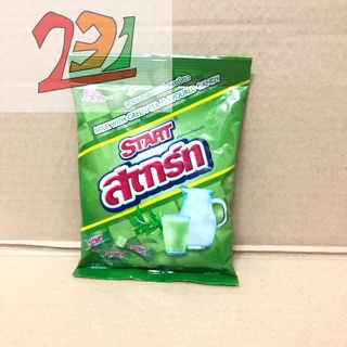 Túi Kẹo Sữa Trà Xanh Start 120g