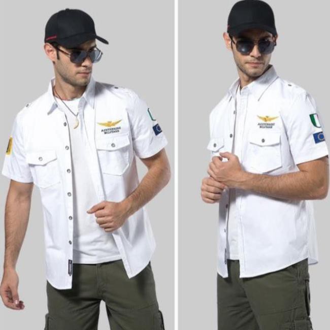 Áo sơ mi nam thời trang phong cách cơ trưởng -  hàng cao cấp | BigBuy360 - bigbuy360.vn