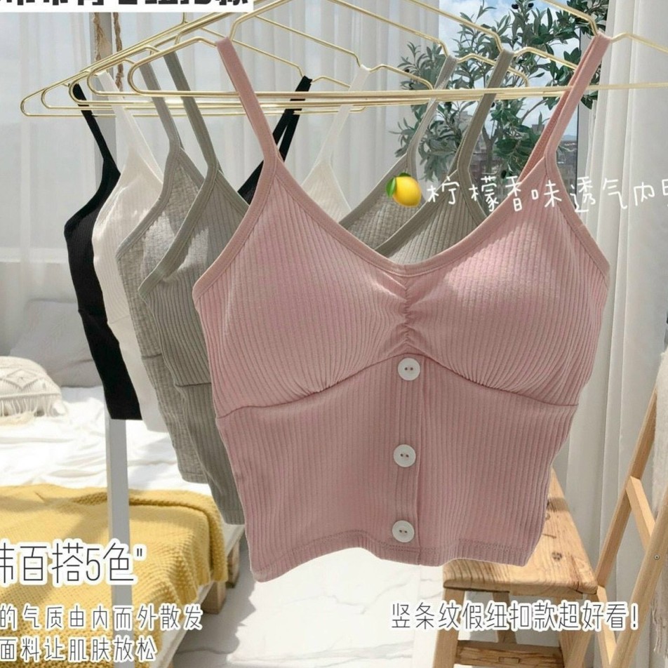 [ SỈ ♥ LẼ] Áo Bra 2 dây nữ chất thun đẹp mã LM BR00048