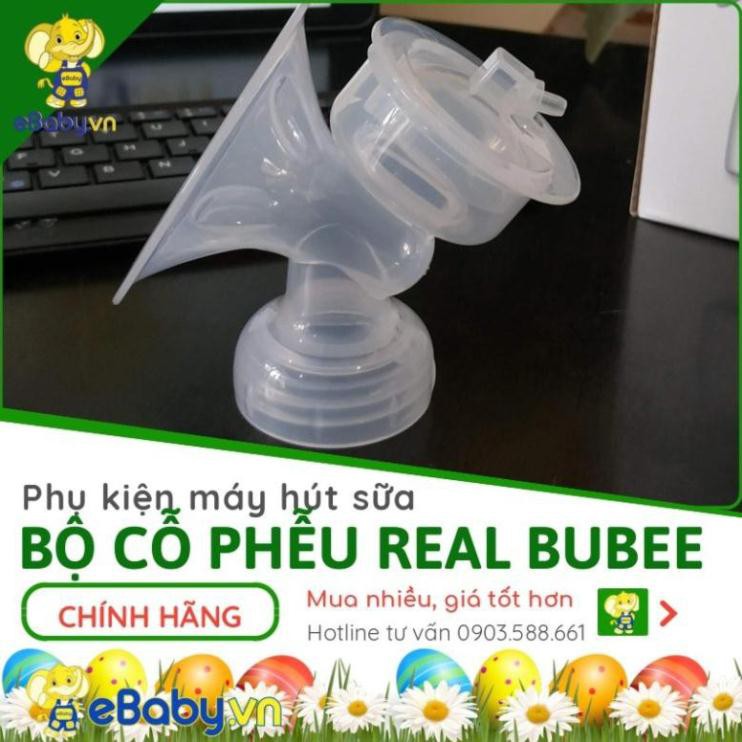 [HÀNG CHÍNH HÃNG] Phụ kiện máy hút sữa Real Bubee - Linh kiện thay thế cho máy hút sữa - Hàng mới_ Công ty Ebaby Việt Na