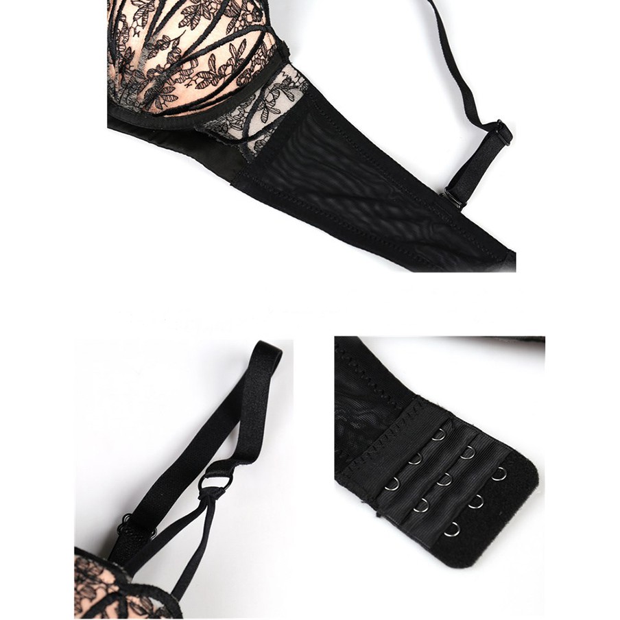 Áo Ngực Cao Cấp 1276 đen