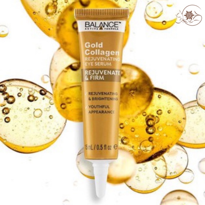 Serum tái tạo và dưỡng da mắt Balance Active Formula Gold Collagen Rejuvenating eye 15ml - GALIBE OFFICIAL STORE